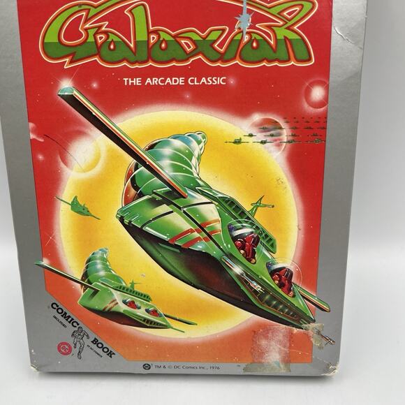 Galaxian for Atari 2600 — With Box — Tested/Working — 1983 - Picture 8 of 11